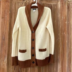 J.Crew knitted cardigan. Size medium